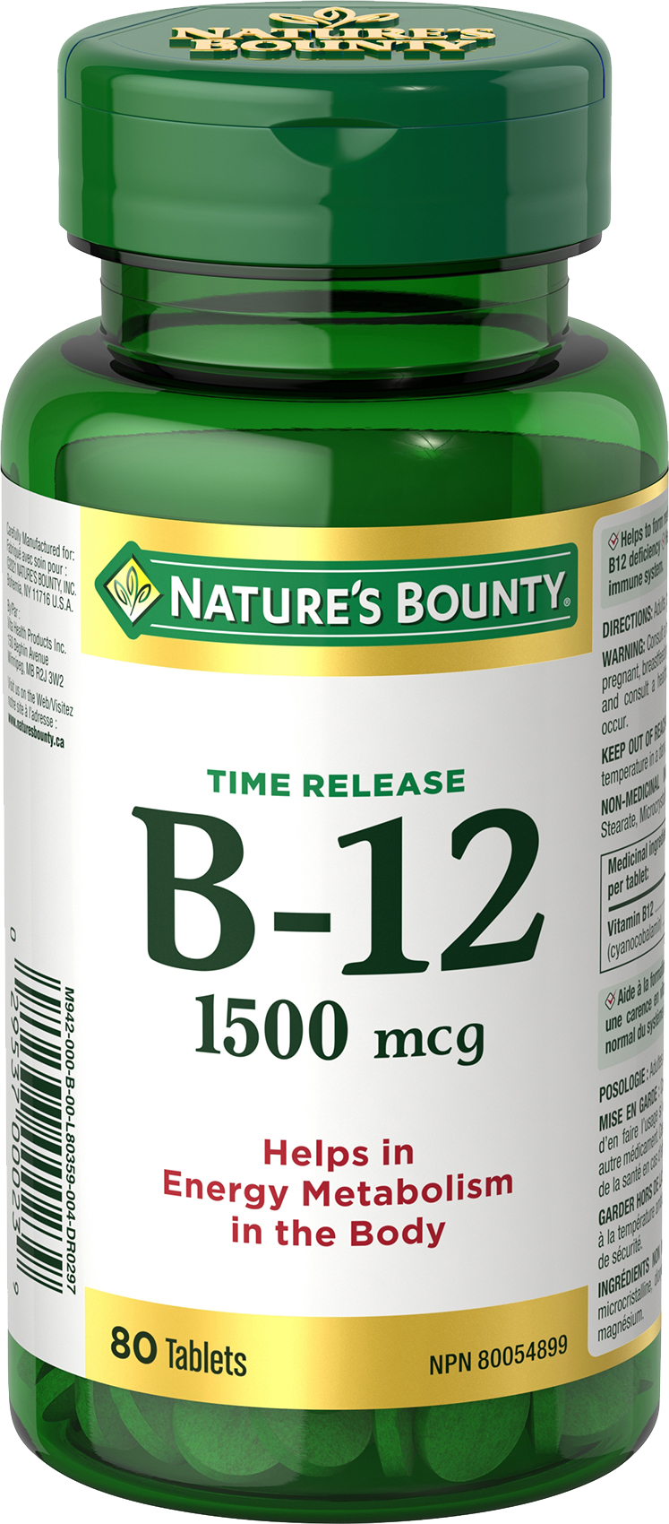 Vitamin B-12 1500 mcg
