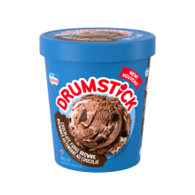 Drumstick Chocolate Fudge Brownie Tub